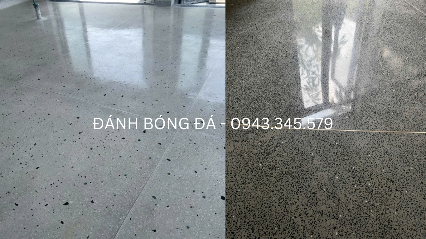 Dịch vụ thi công đổ và mài bóng đá Granito tại Đà Nẵng - TKP - 0943.345.579