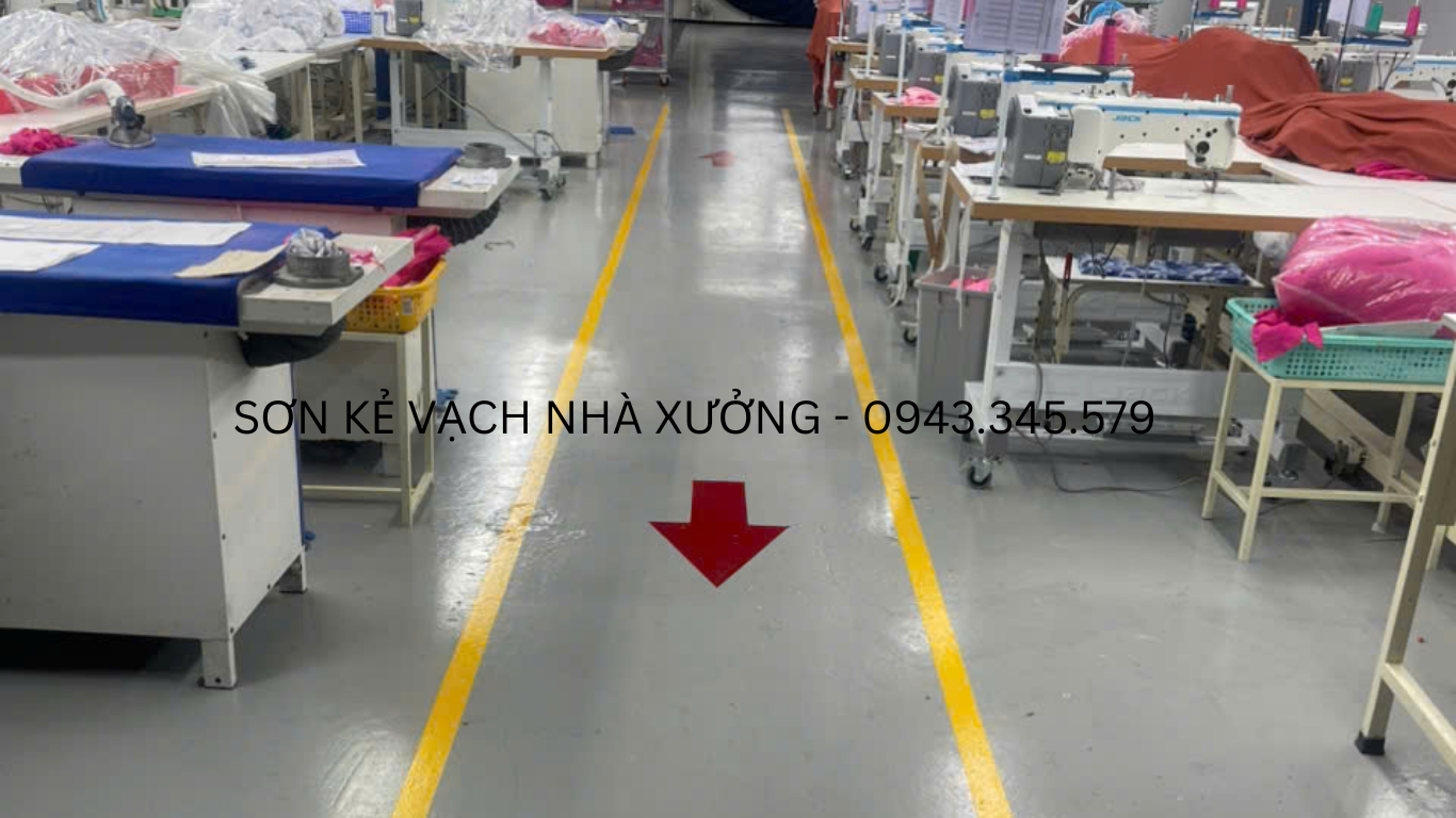 Dịch vụ sơn epoxy kẻ vạch tại Đà Nẵng- TKP- 0943.345.579