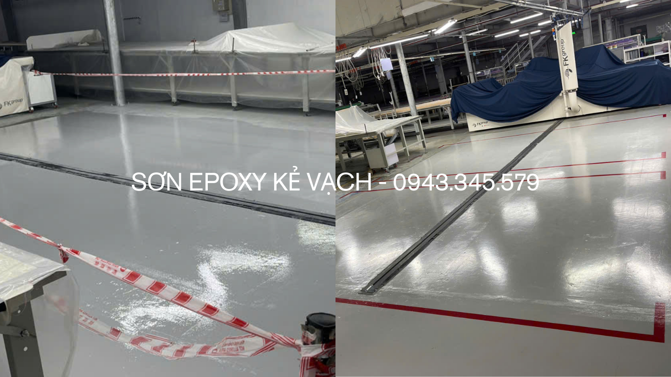 Dịch vụ sơn epoxy kẻ vạch tại Đà Nẵng- TKP- 0943.345.579