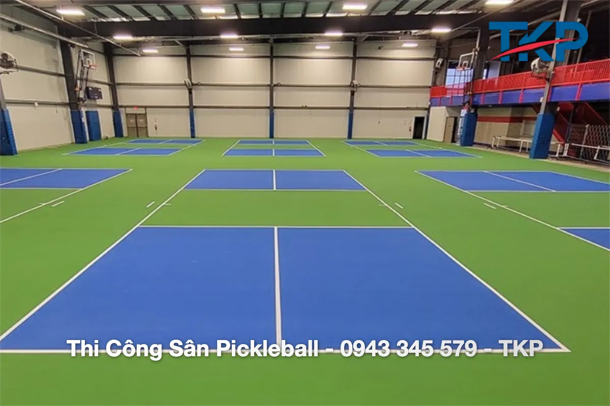 Thi Công Sân Pickleball