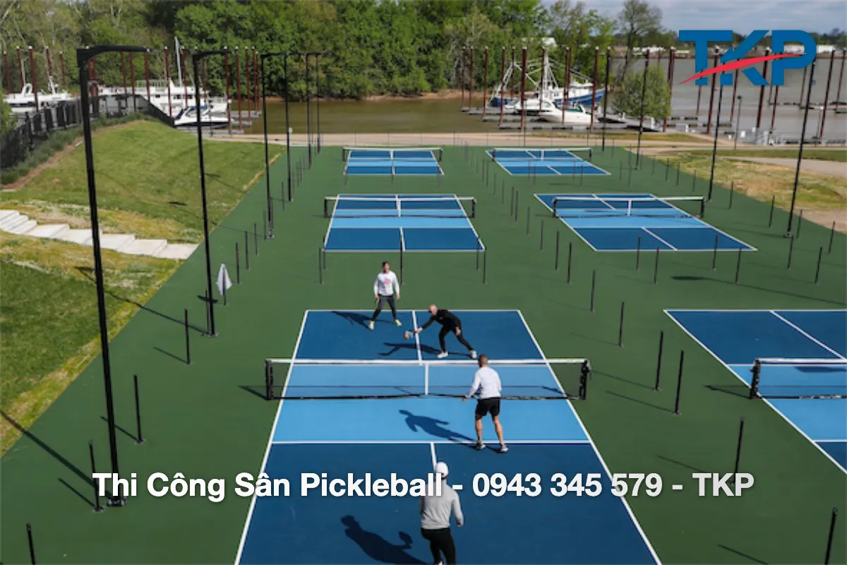 Thi Công Sân Pickleball