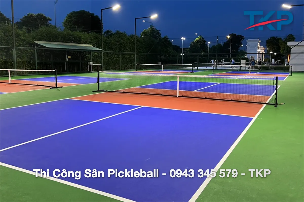 Thi Công Sân Pickleball