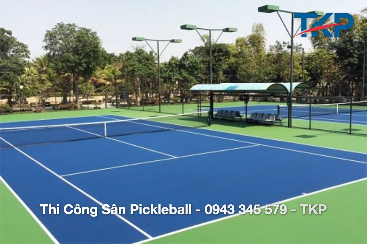 Thi Công Sân Pickleball