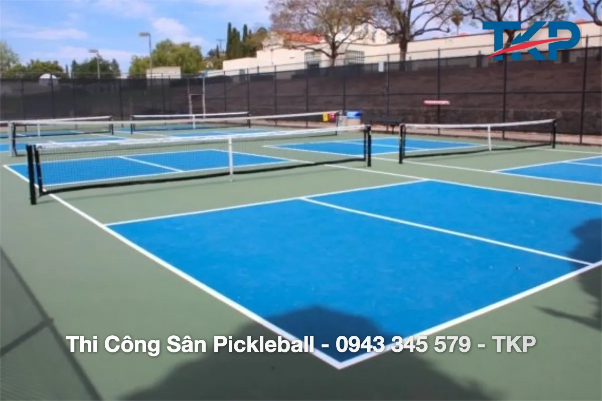 Thi Công Sân Pickleball