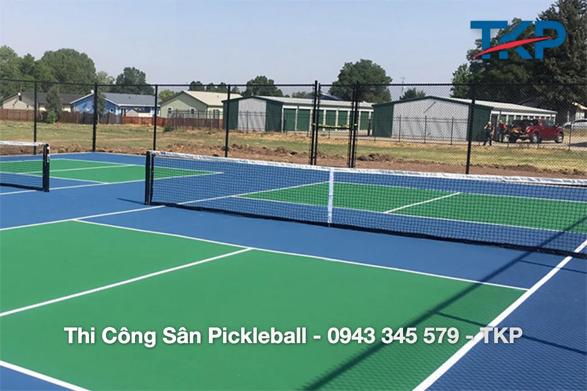 Thi Công Sân Pickleball